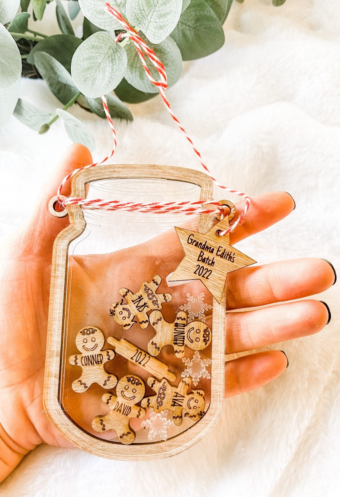 Gingerbread Family Ornament