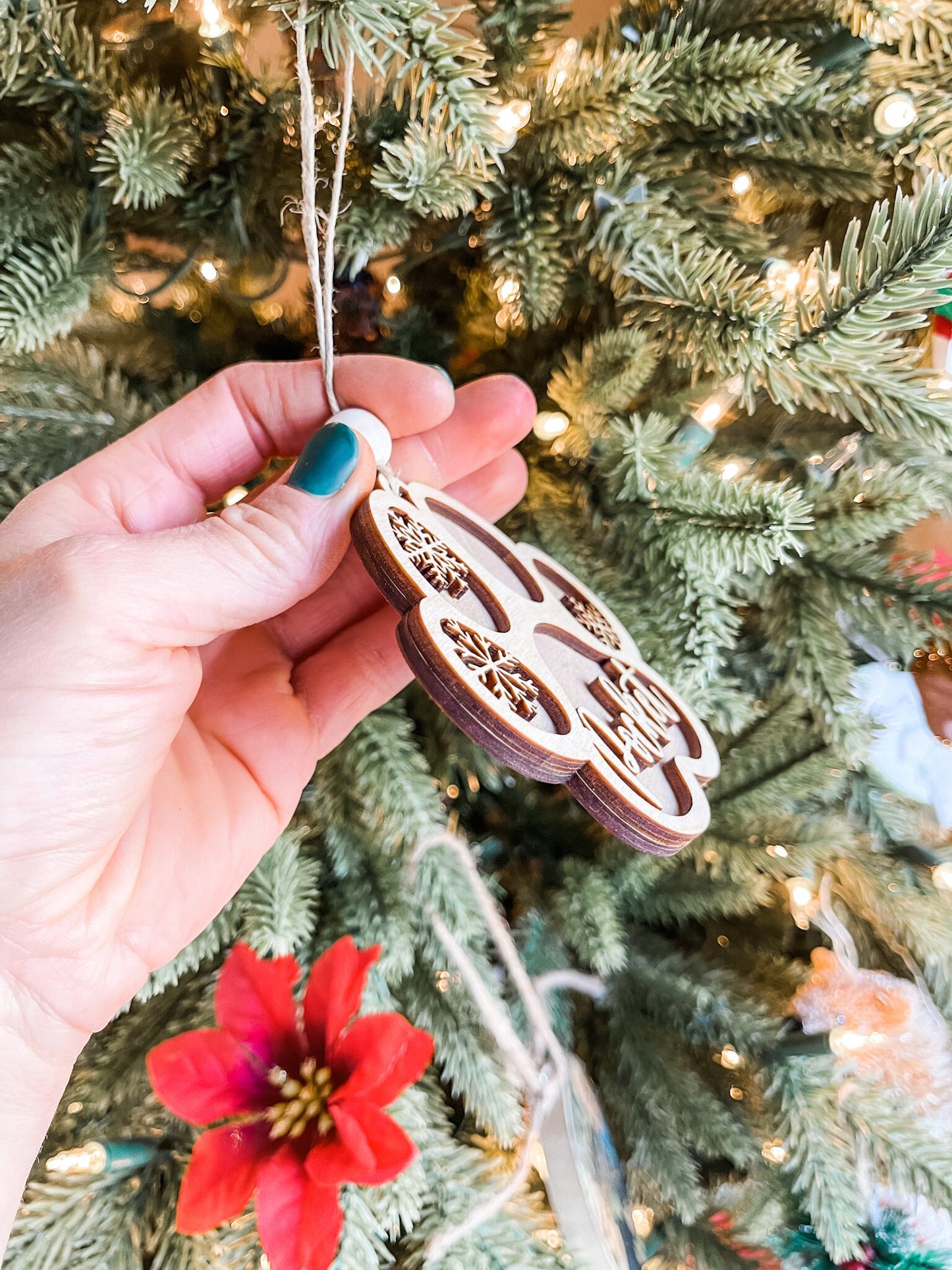 Personalized Dog Paw Ornament