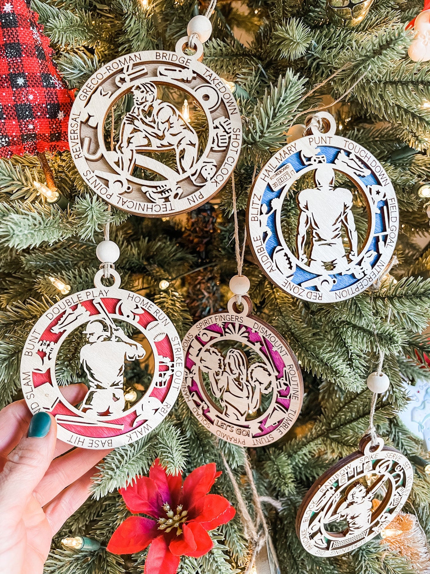 Sports Themed Ornaments