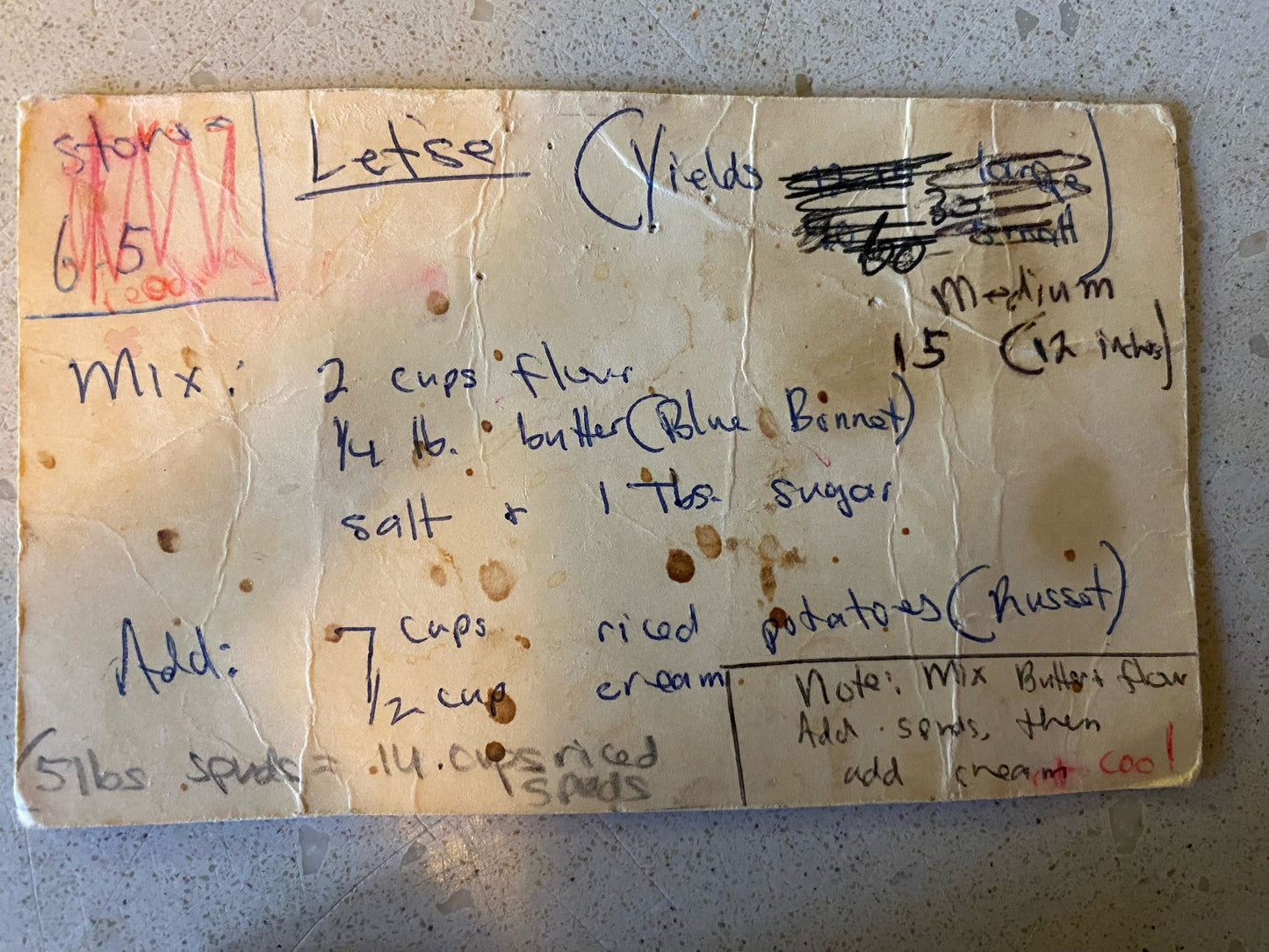 Personalized Cutting Board Recipe Keepsake