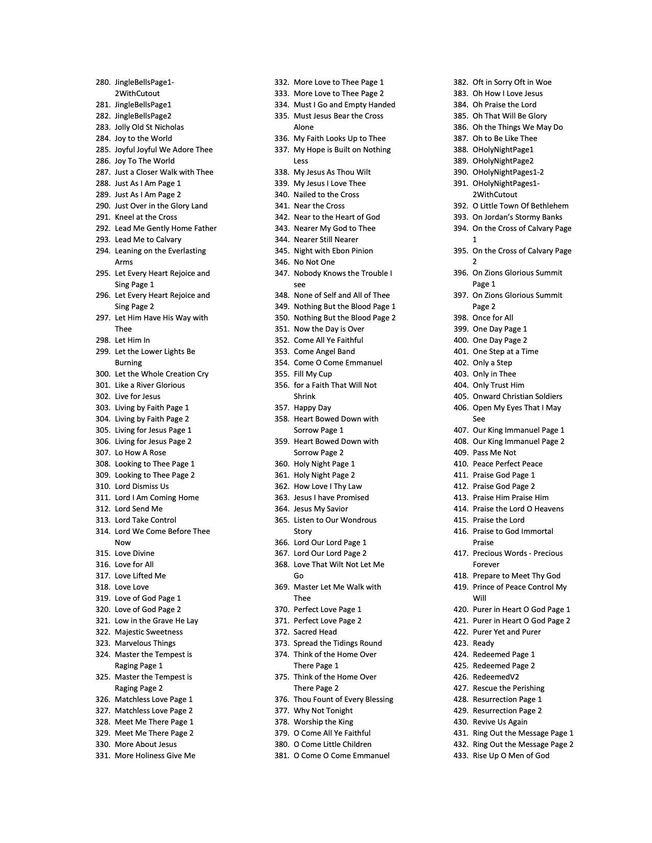 Wooden Hymn Wall Art