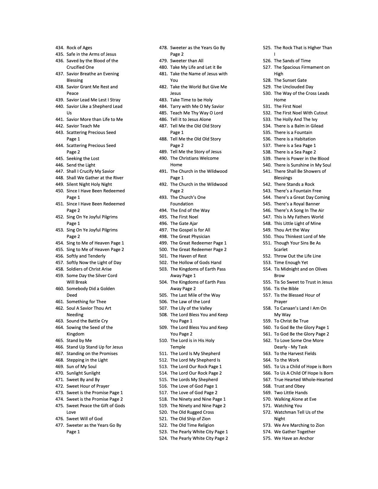 Wooden Hymn Wall Art