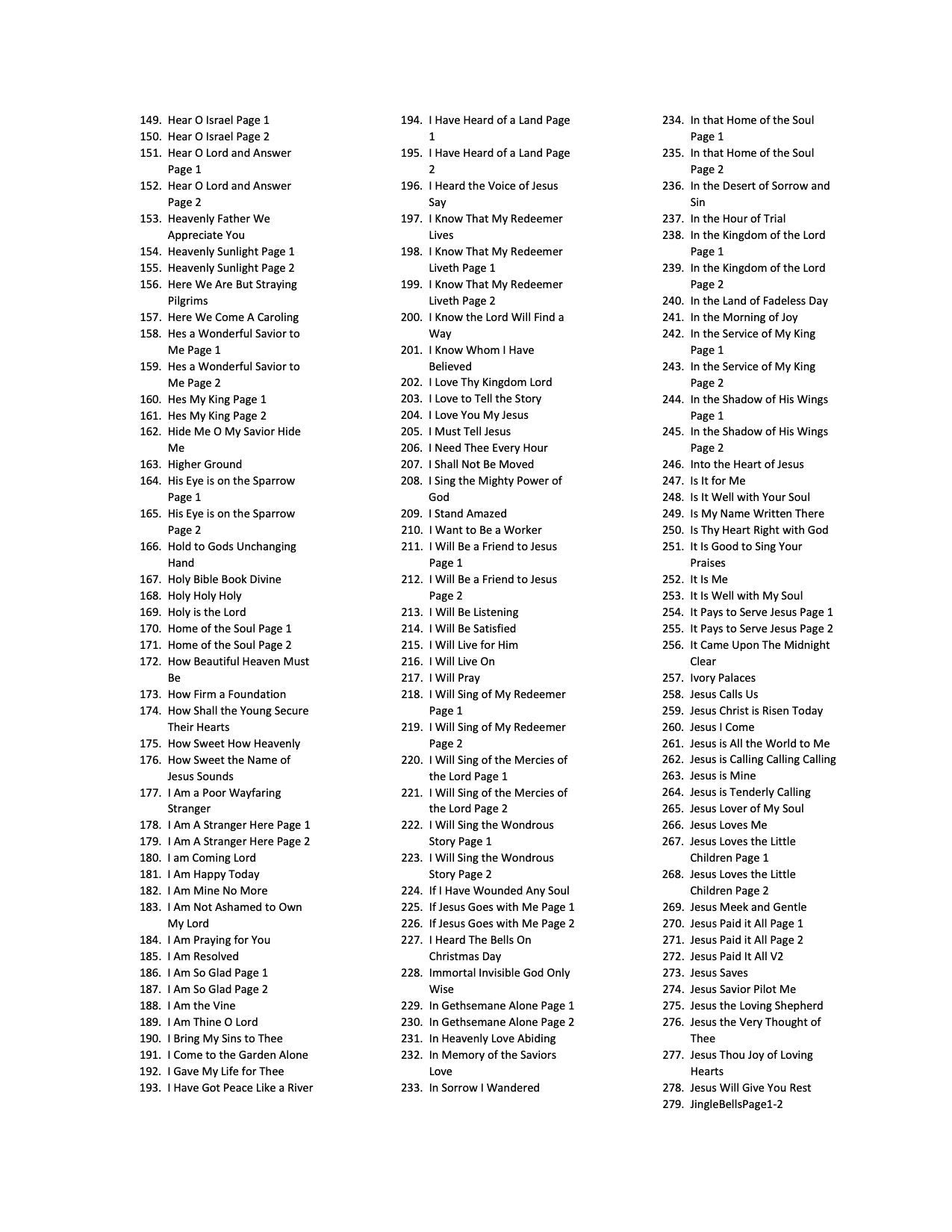 Wooden Hymn Wall Art