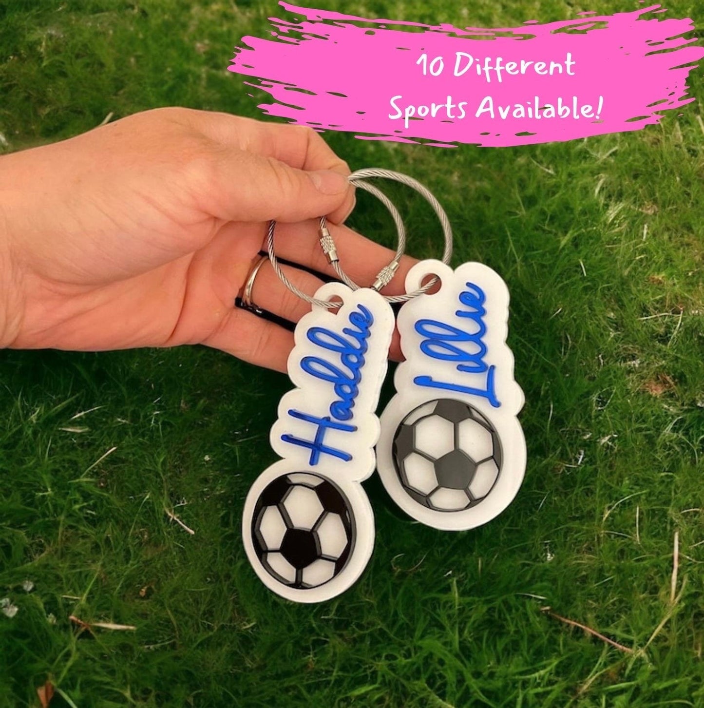 Personalized Sports Bag Tag