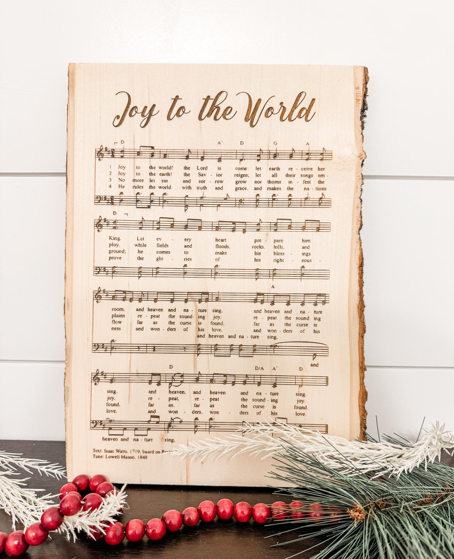 Christmas Hymn Wall Art