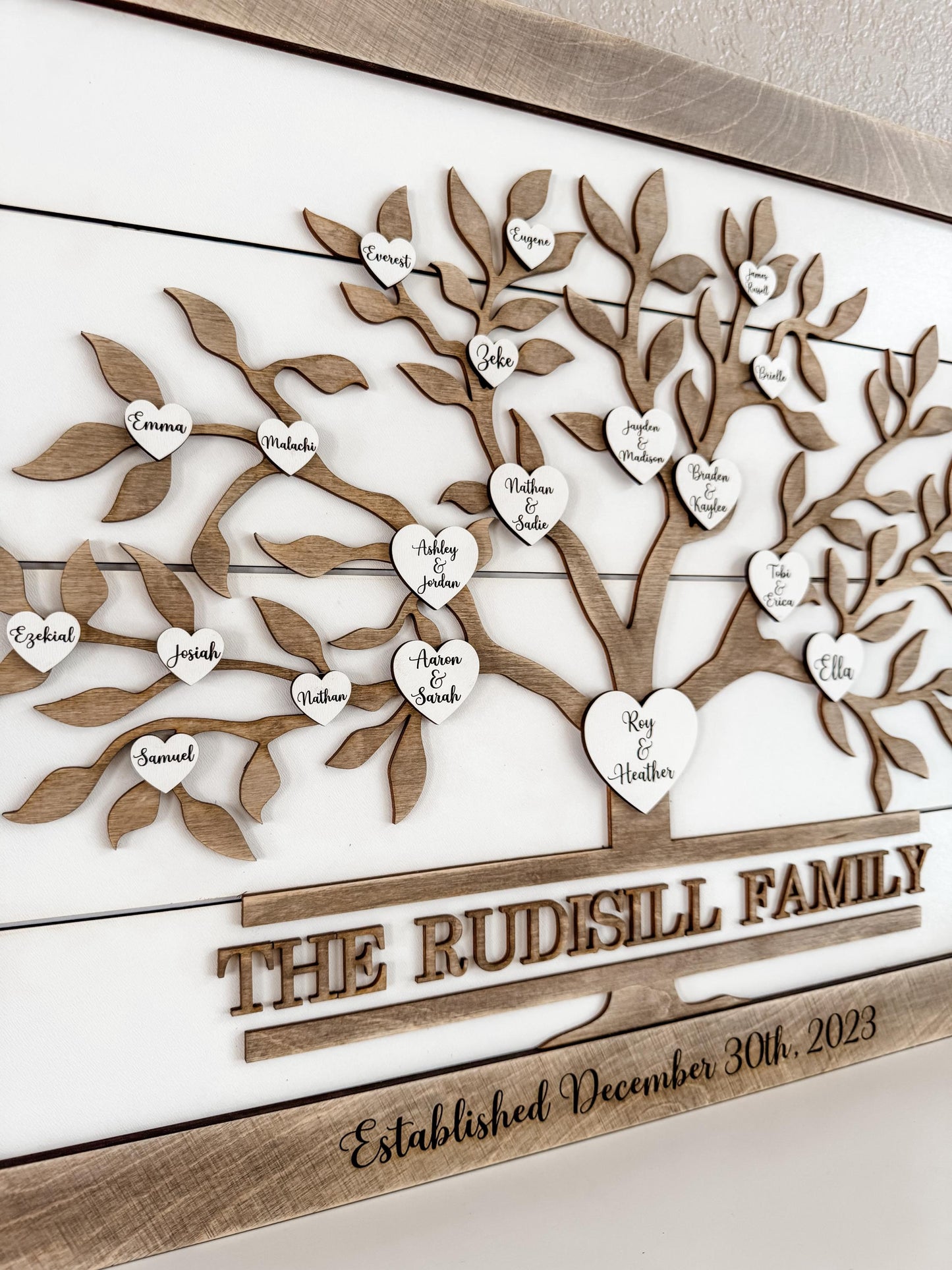 Custom Family Tree Sign