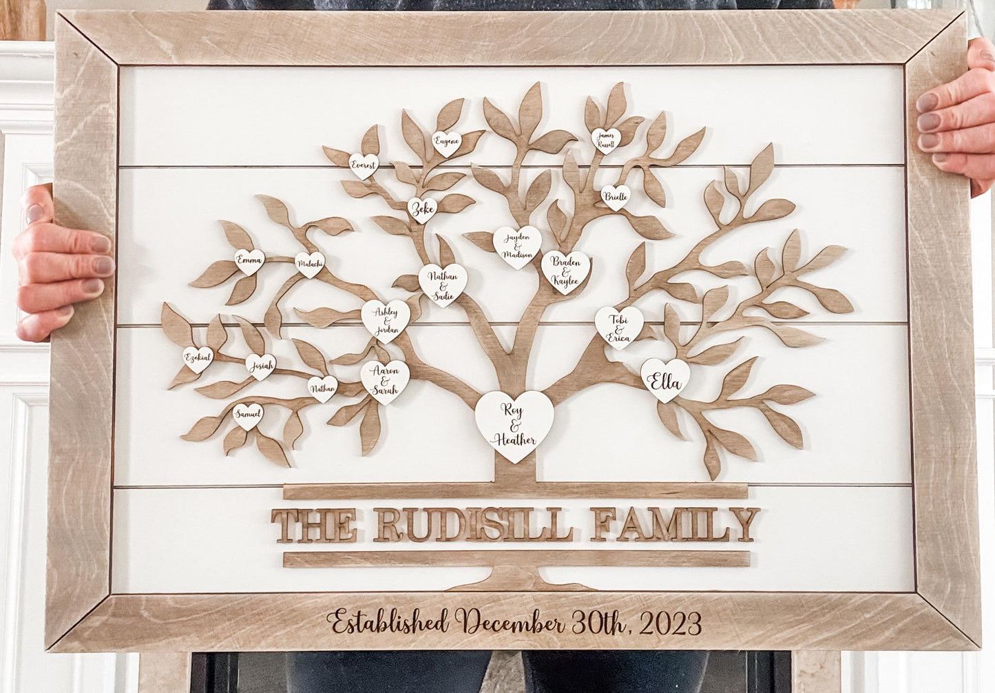 Custom Family Tree Sign