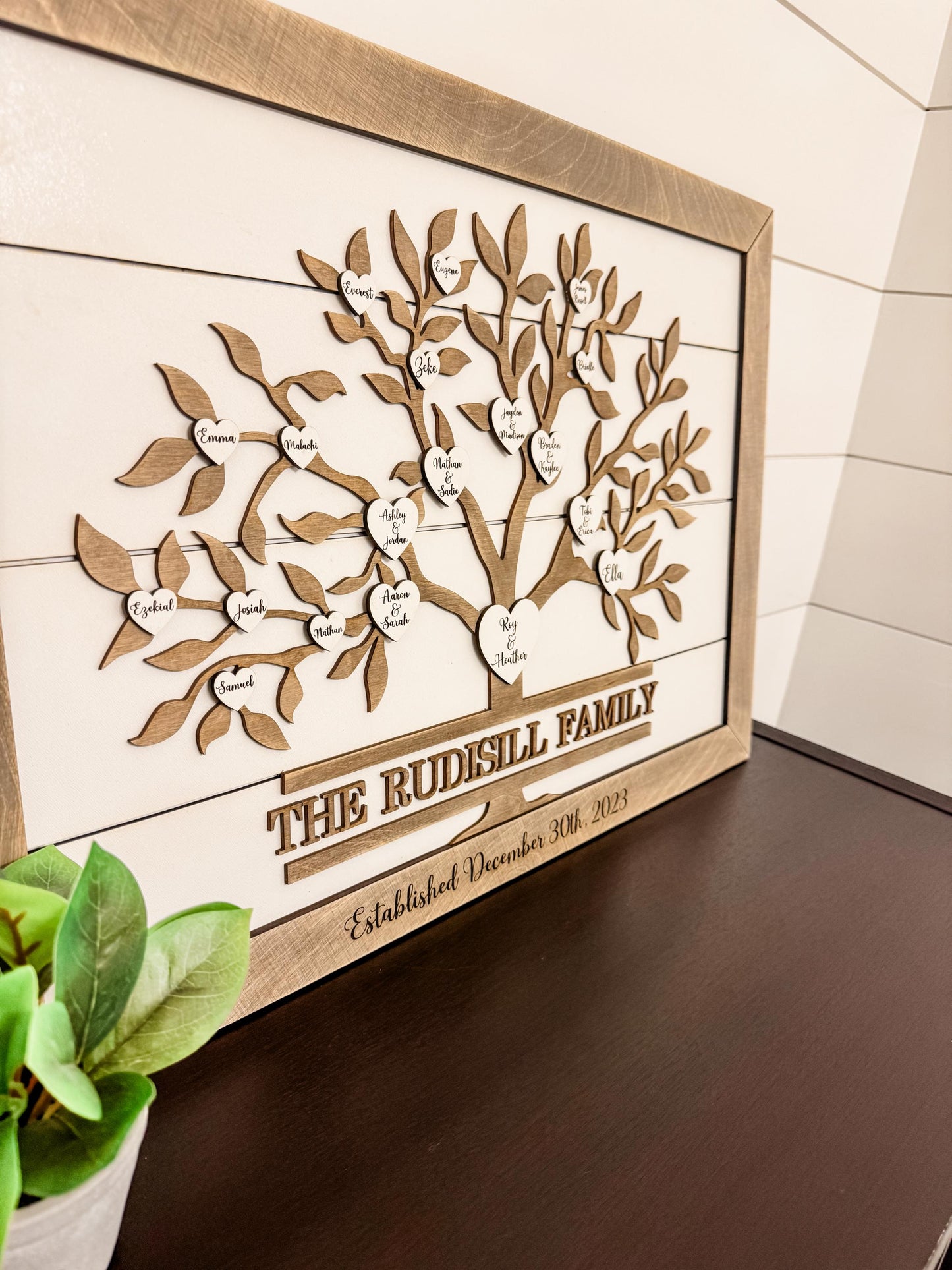 Custom Family Tree Sign